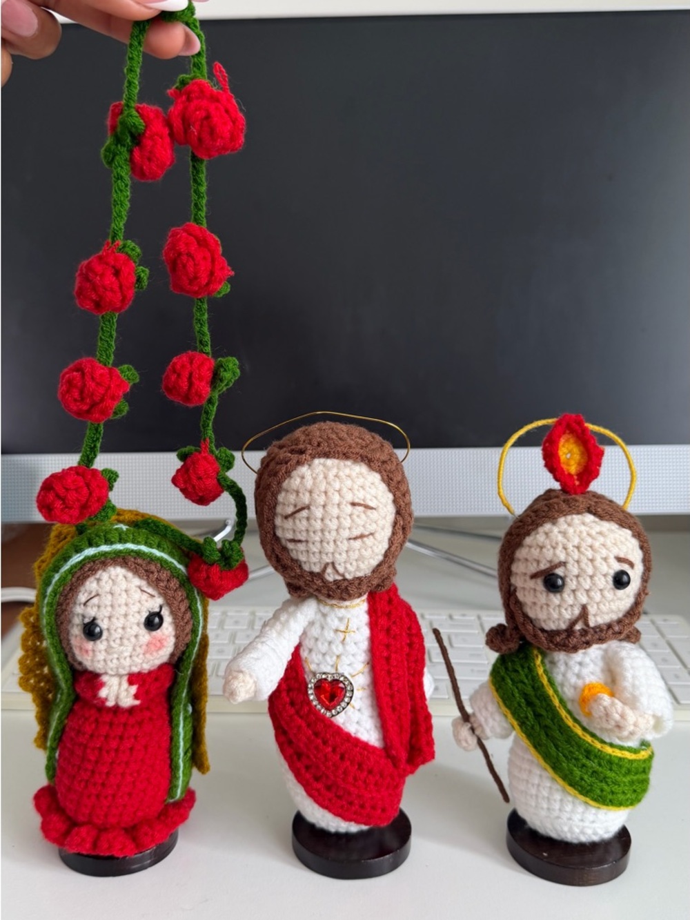 Crochet Religious Doll – Choose Your Style (Sold Individually)